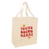 Ideal Twill Over the Shoulder Grocery Tote Thumbnail